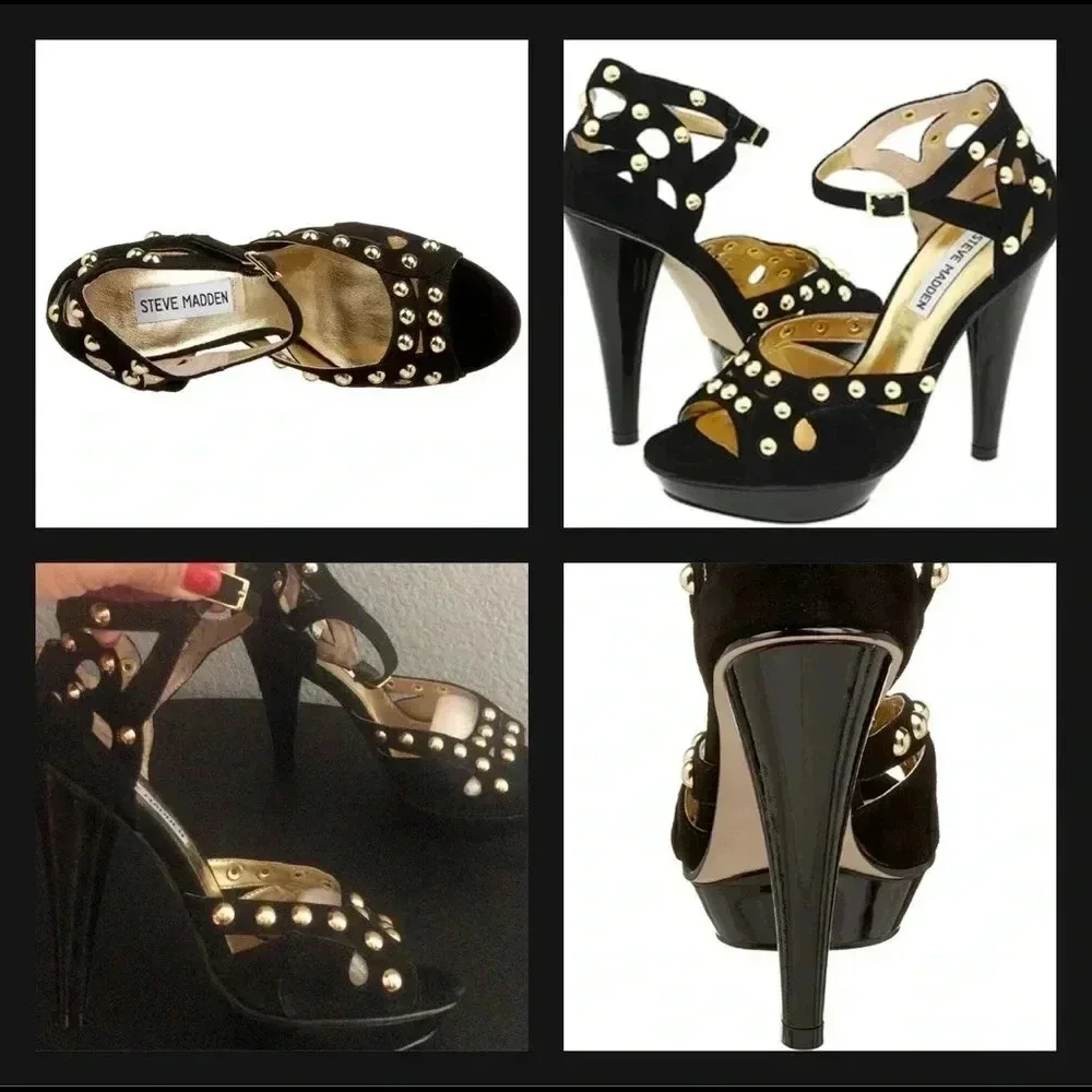 Steve Madden Suede Platform 6.5M